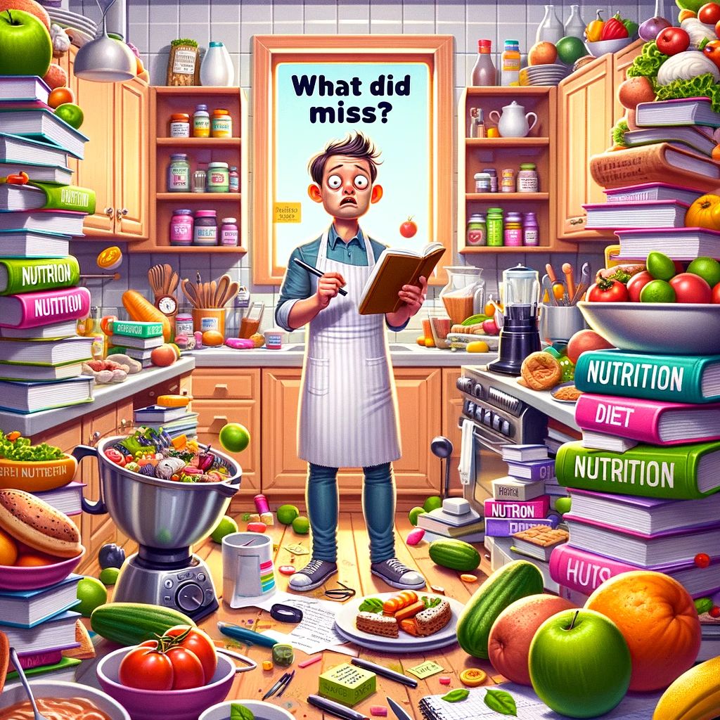 Learning Nutrition and Healthy Recipes.