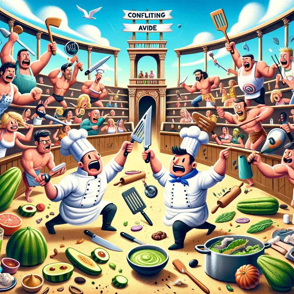 Self-proclaimed health gurus clash in an epic battle of beliefs.