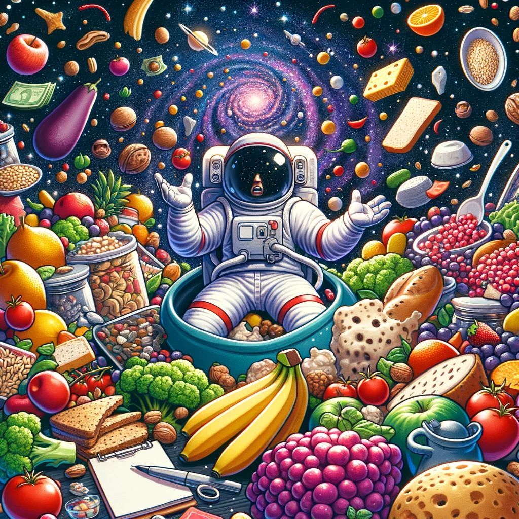 the universe of nutrition is like being an astronaut in an unknown galaxy. 