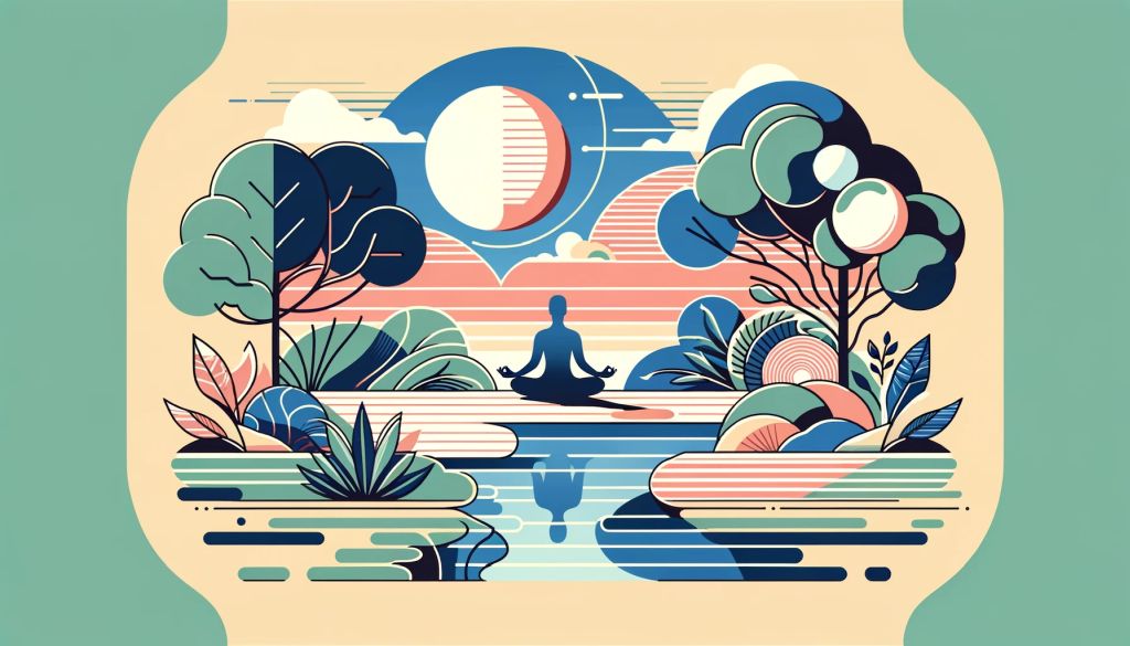 Peaceful-natural-setting-for-meditation.